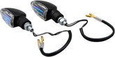 Bike It Short Stem Mini Spear Indicators With Black Body And Iridium Lens
